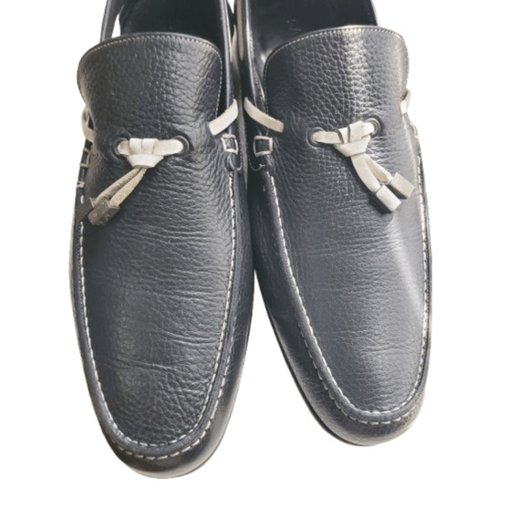 Sarar men\'s navy tassel shoes size 43 main image 6